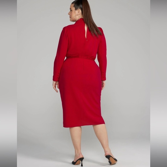 Red vibrant dress NWT - Picture 6 of 6